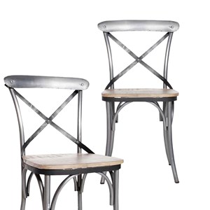 Chaise bois de manguier wood (lot de 2)