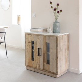 Buffet manguier marbre