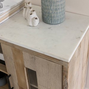 Buffet manguier marbre