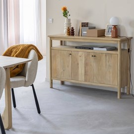 Buffet bois de manguier
