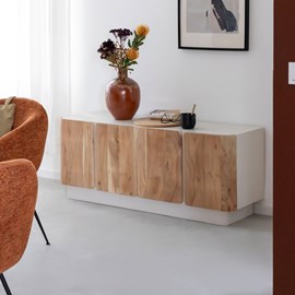 Meuble tv en acacia et manguier
