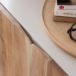 Meuble tv en acacia et manguier