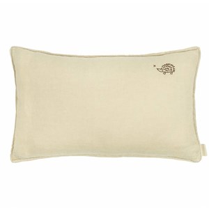 Nobodinoz coussin 50 x 30 cm brodé lin f