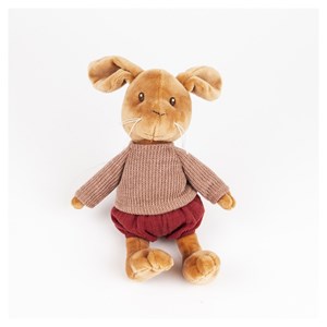 Peluche lenny le lapin musical - 26cm