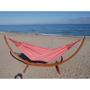 Hamac sur pied latino xl poligono rojo