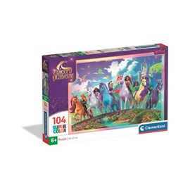 Puzzle 104 pièces clementoni unicorn aca