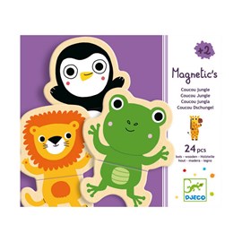 Puzzle enfant djeco coucou jungle 24 piè