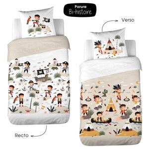 Housse de couette 140x200 + 1 taie