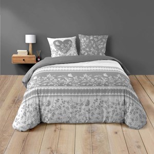 Housse de couette 240x220 + 2 taies