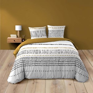 Housse de couette 240x220 + 2 taies