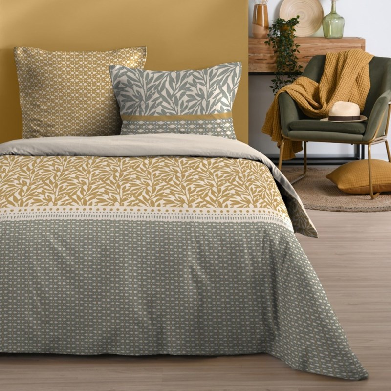 Housse de couette 240x220 + 2 taies