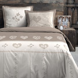 Housse de couette 240x220 + 2 taies