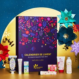 Calendrier de l'avent envolée fleurie