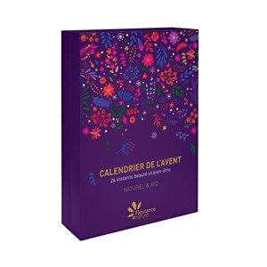 Calendrier de l'avent envolée fleurie