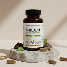 Gélules de shilajit (60 gélules)