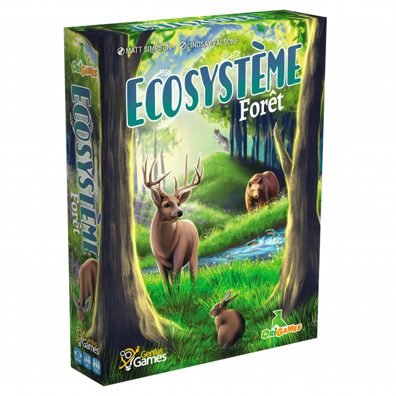 Écosystème – forêt - le jeu de cartes