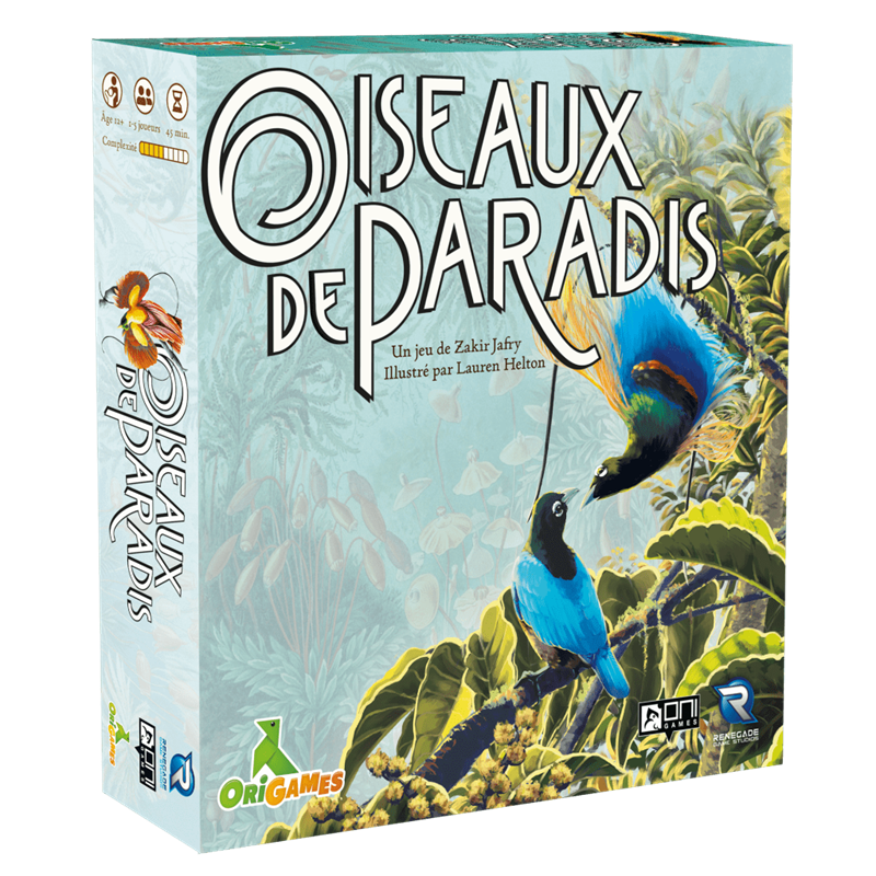 Oiseaux de paradis - le jeu de plateau