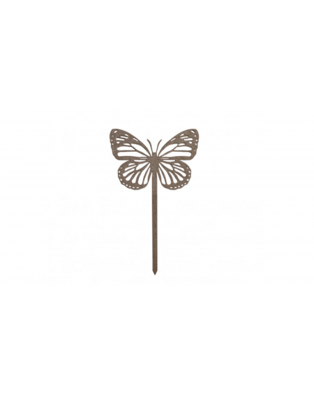 Papillon amor à planter - taupe