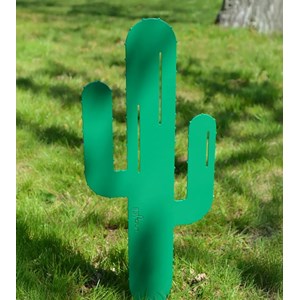 Cactus mr pique à planter - vert printemps - 100% acier galvanisé