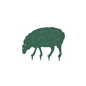 Mouton steel country à planter - vert pin - 100% acier inoxydable