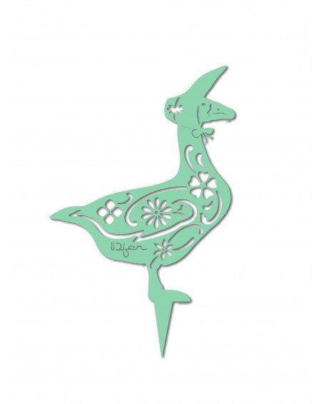 Oie miss anatide à planter - vert tendre