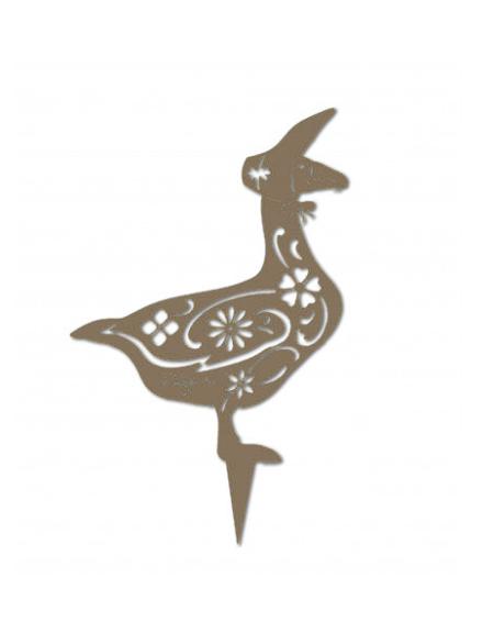 Oie miss anatide à planter - taupe