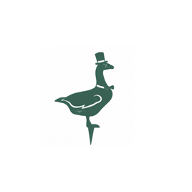 Oie mister jars à planter - vert pin - 100% inox