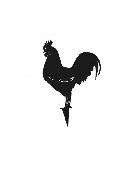 Coq mister panache à planter - noir