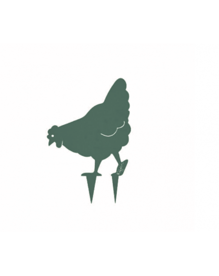 Idfer - Poule miss chabo à planter - vert pin