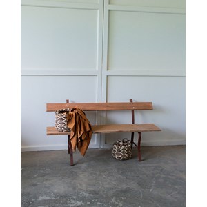 Antoine, le banc en métal et bois n°215