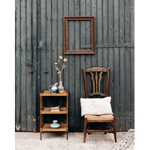 Table d'appoint en bois sculpté n°454