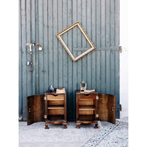 Odile, la paire de chevets en bois n°516