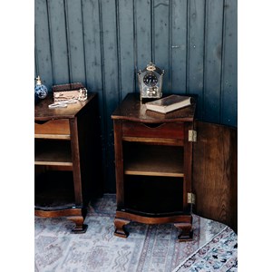 Odile, la paire de chevets en bois n°516