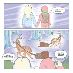 Manga Lya & dan et la magie de noëlle