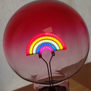 Ampoule rainbow lévitation nofall up