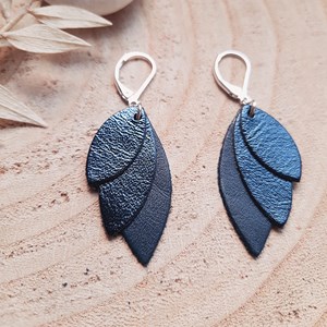 Boucles mini céleste bleu pétrole