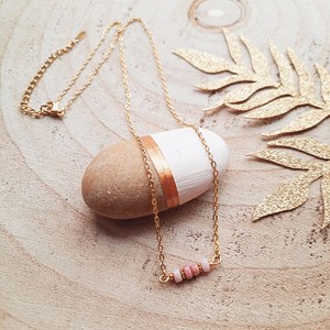 Coffret bijou rose – parure mini rêve en quartz fraise facetté