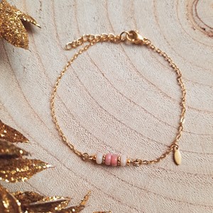 Coffret bijou rose – parure mini rêve en quartz fraise facetté