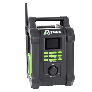 Radio sur batterie r-bat20 20 volts avec batterie et chargeur