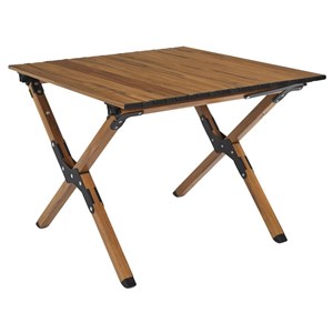 Table pliante effet bois