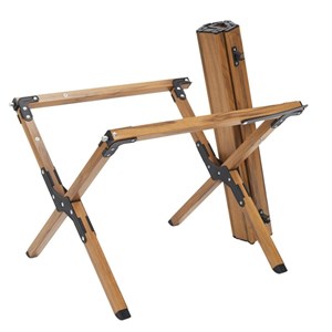 Table pliante effet bois