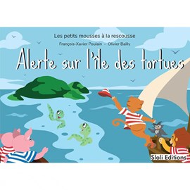 Livre alerte sur l'île des tortues