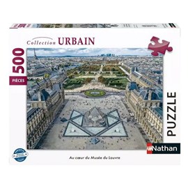 Puzzle nathan jeux violet