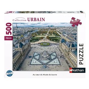 Puzzle nathan jeux violet