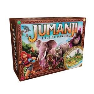 Jeu de plateau - jumanji l ile du danger