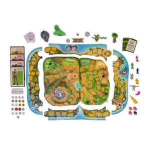 Jeu de plateau - jumanji l ile du danger
