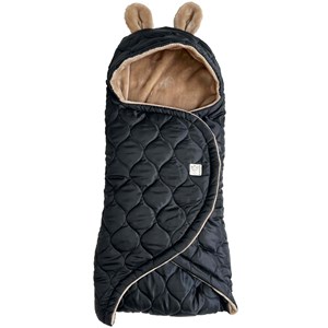 Couverture nomade pour bébé recy black-light brown