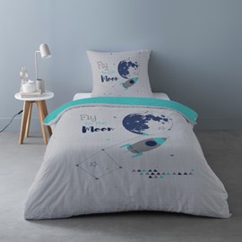 Housse de couette 140x200 + 1 taie