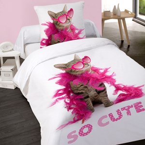 Housse de couette 140x200 + 1 taie