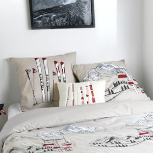 Housse de couette 240x220 + 2 taies